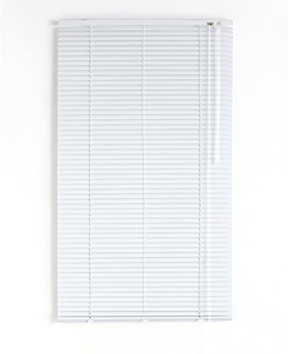 Blindecor 2101 - Veneciana de Aluminio con Lama, 150X180 cm, Blanco