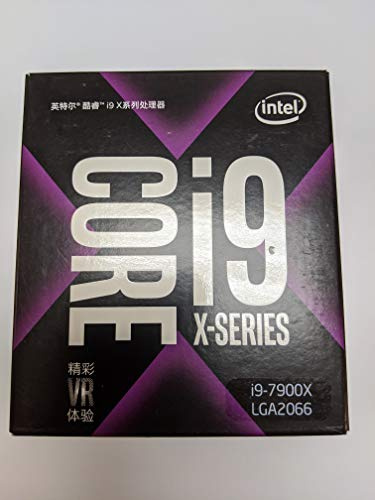 Intel Core i9-7900X Processor 3.3GHz 13.75MB L3 Box - Processors (Intel® CoreTM X-series, 3.3GHz, LGA 2066, PC, 14nm, i9-7900X)
