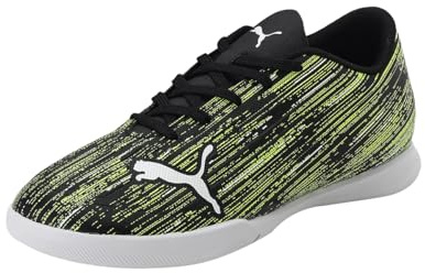 Puma 106368 Unisex Kids Futsal-Schuh, Puma Black-Puma White-Yellow Alert, 29 EU