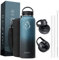 BUZIO Insulated Water Bottle 1180 ml, Stainless Steel Water Bottle with Straw Lid Wide Mouth Double Vacuum Water Bottle Keep Hot 24H & Cold 48H Sports Bottles Great for Hiking & Biking, Starry Indigo