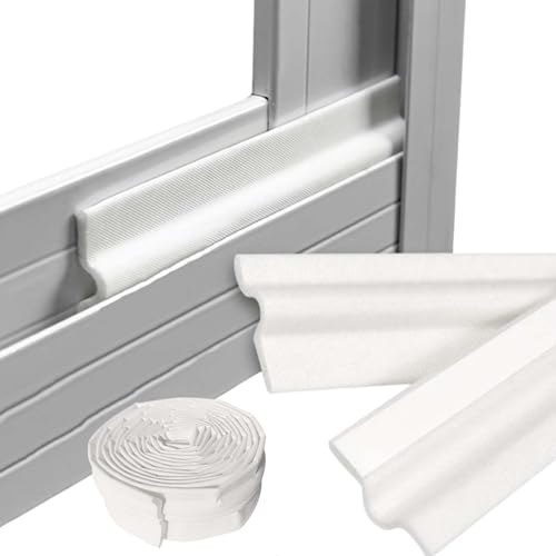 4M Aislante termico ventanas - burlete ventana corredera aisla del frio y evita se escape el calor - junta goma ventana aluminio - tira sellado para puertas y ventanas aislamiento acústico