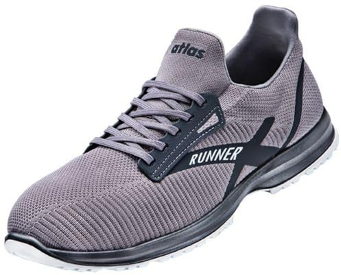 Atlas Runner 65 ESD Halbschuh S1P Stahlkappe Durchtritthemmung Light Knit-Obermaterial Sporty SOHLENSYSTEM Weite 10 Größe 37