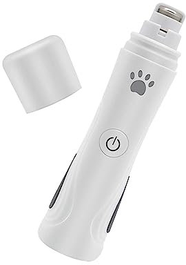 Colcolo Haustier-Nagelschleifer, Hunde- und Katzen-Nagelschleifer, schmerzloses elektrisches Hunde-Nagelschleifwerkzeug, leise Hunde-Nagelfeile für kleine,