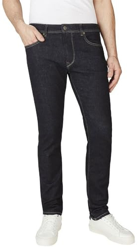Pepe Jeans Tapered Jeans PM207390, Blu (Denim-AB1), 31W / 30L Uomo