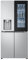 LG GMG861MBAE InstaView SLIM Multi-Door, Klasse E, 508 L, Kühlschrank mit Gefrierfach, Eis-, Crushed Ice- Wasserspender mit UVnano, Total NoFrost, Smart Inverter Kompressor, Wi-Fi, Farbe Metal Sorbet