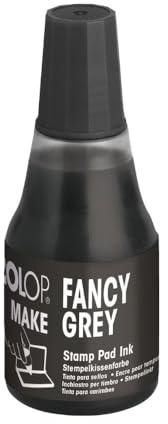COLOP Påfyllningsfärg för MAKE stämpelkudde 25 ml fancy grey