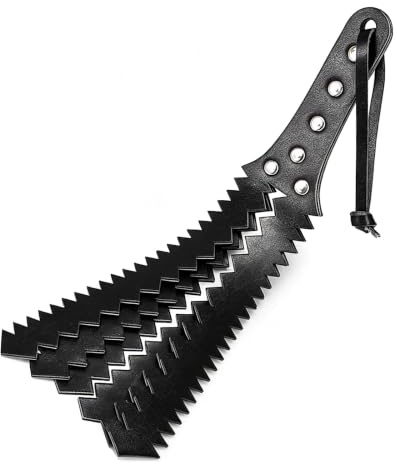 Spanking Paddle Set BDSM Leder Peitsche Paddel Erotik Whip Gerte SM Bondage Reitgerte Exotic Whip Sex Hart Peitschen Flogger Rohrstock Bestrafung Bdsms Spielzeug für Rollenspiel Sklaven Paare Sex | Robustes Leder-Set. Ideal für harte Spanking-Rollenspiele. Perfekt für dominante Frauen und ihre Partner Fortgeschrittene.