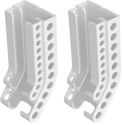 2 Stück Batterie Aufbewahrung Wand Organisator, Batteriehalter AA & AAA, Wandmontage Batteriespender Organizer Batterie Behälter, Wandmontierter Aufbewahrung Organizer für 10 AA und 10 AAA Batterien