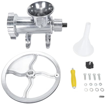 Tritacarne, tritacarne, tritacarne manuale, tritacarne inox, manuale con insaccatrice, inox, lavabile in lavastoviglie, tritacarne manuale per frollini