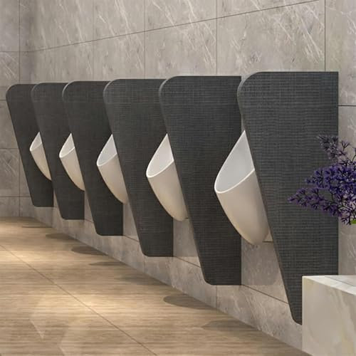 1,3pcs, Urinal-Schirm, Sichtschutz, Toilette, wasserdichte Urinal-Trennwand mit Wandhalterung für Schulen/Einkaufszentren/Öffentliche Orte