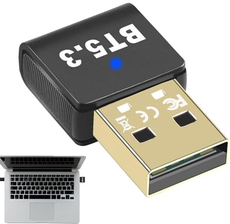 Dongle USB Trasmettitore e Ricevitore Plug-N-Play Audio Ad Alta Definizione | Dongle Wireless Per PC Trasmissione Audio Ad Alta Definizione, Adattatore Di Rete Wireless Per Computer, Desktop, Lapt