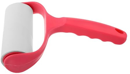 Limpiador de Uñas con Rodillo Adhesivo Pp Rosa, 1 Set | Papel Adhesivo Antipolvo, Uso Multifuncional y Versátil, Fácil de Usar, para Hogar y Uso Profesional
