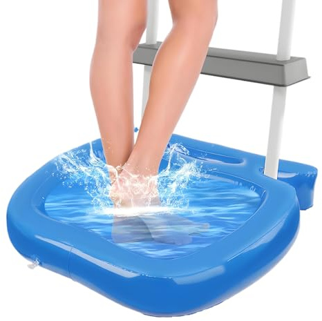 Pool Foot Wash Inflatable, Inflatable Pool Foot Bath Basin, Bathtub Tray, Clean Feet Aboves Ground Accessories,for In Ground And Aboves Swimming Tub