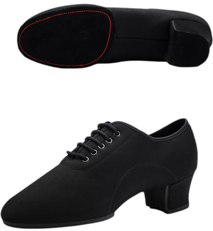 Leichtrit Chaussures De Danse De Salon Homme,Chaussures De Danse pour Homme,Chaussures De Danse Latine Standard pour Homme,Chaussures De Danse pour Hommes Adultes,Souple,pour Le Spectacle