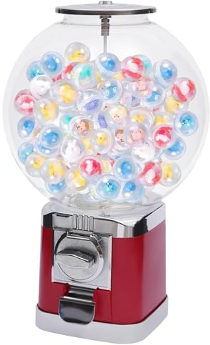 Distributeur automatique de pièces - Mini distributeur de bonbons avec lumière et balle ronde pour magasins de détail