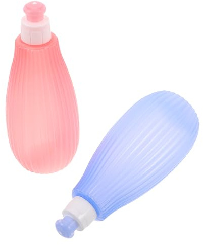 Vaporisateur pour Bébé 2 Pièces 350ml en Pp pour Voyage | Nettoyage Précis et Doux, Usage D’une Main, pour Changements de Couche et Déplacements