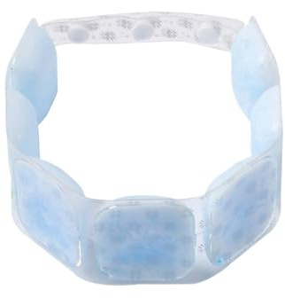 Dog Cooling Collar Adjustable Ice Tube Overheating Protection | Cool Dog Neck Wraps for Puppy Kitten Pet Cat Summer Beach Walking Indoor Outdoor Park