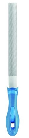 PFERD 8 Half Round File - DIY Packaged Bastard Cut, with Handle - Part 11023P