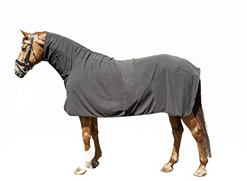 HKM Mr. Feel Warm Pferdedecke Schwarz/Silber 155