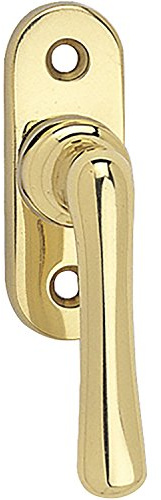 MARCHESI Fenstergriff ELEGANT - sichtbar geschraubt, 22 x 65, Messing poliert