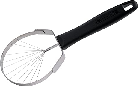 FMprofessional 21749 Avocadoschneider, Edelstahl/Kunststoff, Schwarz/Silber