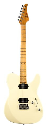 EART Gitarren T-380 Moderne Humbucker Pickups Double Coil Split Zwei Punkt Tremolo Brücke Solid Body E-Gitarren-Weib