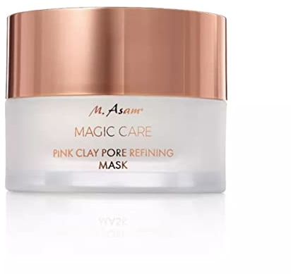 M. Asam MAGIC CARE Pink Clay Porenverfeinernde Maske (30ml) – Gesichtsmaske mit hoher Konzentration an rosa Tonerde (15%), verfeinert sofort & langfristig Poren, gegen Unreinheiten, Gesichtspflege