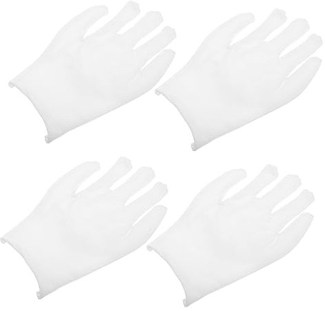 Veemoon 12paare Baumwollgarnhandschuhe Schweißabsorbierend Und Multifunktional Für Handpflege Teil Eines Kostüms Atmungsaktiv Bequem Und Langlebig