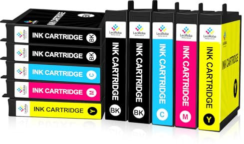 LeciRoba Lot de 10 cartouches d'encre 604XL 604XL pour imprimantes Epson XP Home XP-2200/2205 WF WF-2910DWF