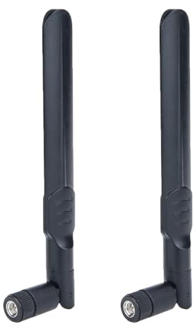 Dual Band WiFi Antenna with SMA Male, 2G 3G 4G 8dBi WIFI Antenna for Wireless Video Security IP Camera Recorder Surveillance Recorder Truck Trailer Rear View Backup Camera Reversing Monitor