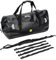 uyoyous Motorrad Hecktasche, wasserdichte Motorrad Reisetasche mit Schnellverschlussgurten, Luftablassventil, Reflektierender Druck Rücksitz Tasche für Abenteuer und Camping Outdoor (66L Schwarz)