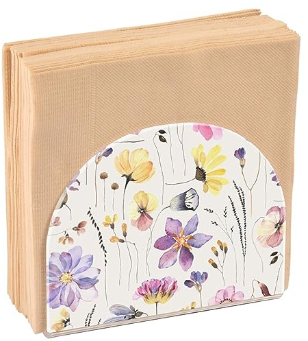 Serviettenhalter für Tisch, Blumen, abstrakte Zweige, Aquarell, Acryl-Papierserviettenhalter, Küche, Seidenpapierspender, Cocktail-Serviettenhalter für Esstisch, Partygäste, Badezimmer
