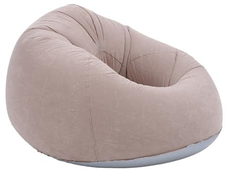 TIKATARER Aufblasbare Stühle, Aufblasbare Couch, mit 176,4 Lb Tragkraft, Aufblasbare Couch mit Beflockter Oberfläche für den Innenbereich, Wohnzimmer, Schlafzimmer, Lesezimmer, Büro,