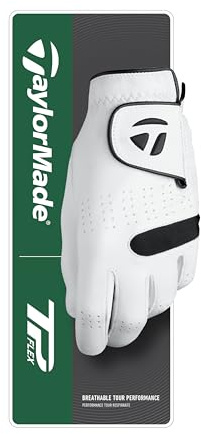 TaylorMade Golf 2025 TP Flex Handske Vit LH ML