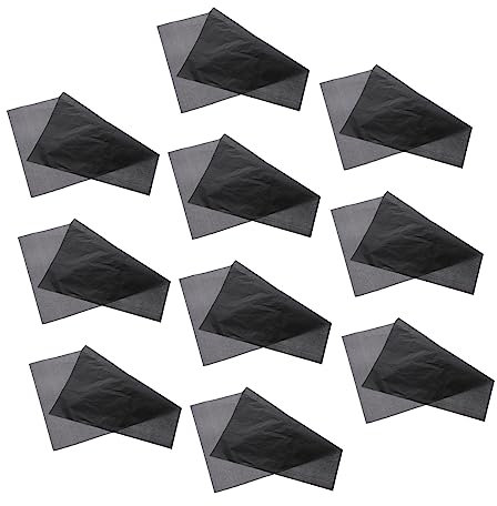 TEHAUX 25blätter Transferpapier Für Nachzeichnen Transparenzpapier Zum Kopieren Graphitpapier Für Zeichnen Und Gestalten Transferpapier Zum Durchpausen