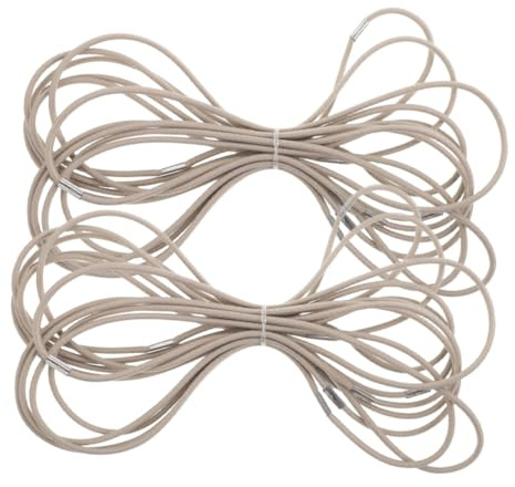 DOITOOL 20 pezzi Anelli Elastici in Gomma per Supporto Microfono Antivibrazione Fasce Elastiche Resistenti per Montaggio Microfono Condensatore Clip di Ricambio per Studio e Streaming