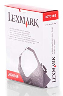 Lexmark 3070166 - Ribbon Black for 23X,24X Serie - Standard-Farbband Schwarz mit Nachfärbung