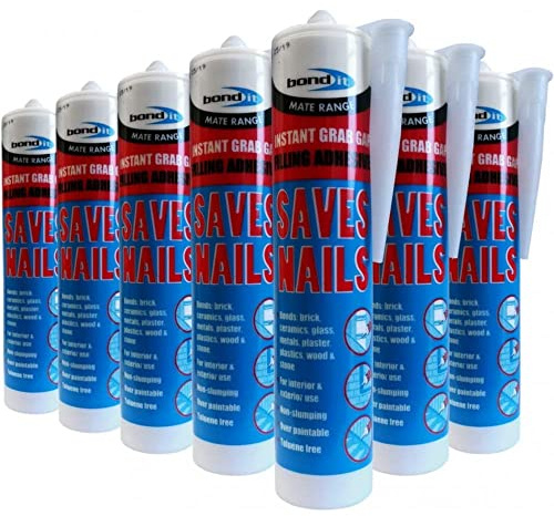 Bond-It Mate Range Saves Nails Instant Grab Adhesive (25 Pack)