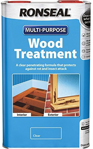 Ronseal RSLWT5L 5 Litre Multi-Purpose Wood Treatment - Natural