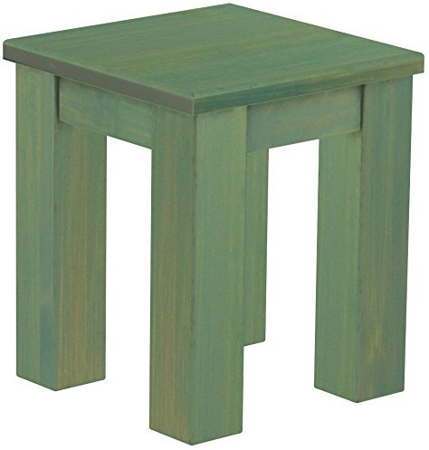 B.R.A.S.I.L.-Möbel Brasilmöbel Sitzbank Hocker Rio Classico Bambus mintgruen Massivholz aus Pinie, Verschiedene Größen & Farben, ideal für Esszimmer & Küche