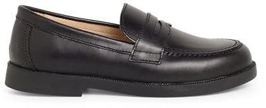Pisamonas Zapato Colegial Escolares Niño Mocasines Talla 38 Color Negro