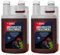 Spear & Jackson Greenwater Treatment 2 x 1L - Rapidly Clears Green Water Enhances Mechanical Filtration - Safe for Fish And Wildlife - Treats 20,000 Litres