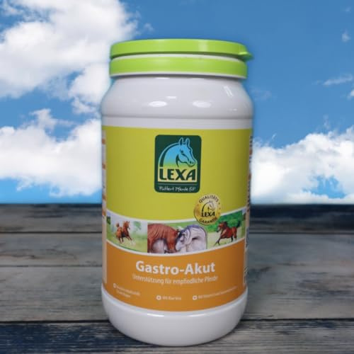 Lexa - Gastro Akut Dose 1 kg - Ergänzungsfuttermittel für magenempfindliche Pferde