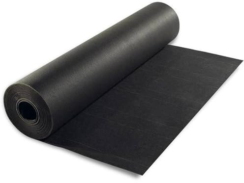 Film bitume anti-radon et pare-vapeur - Membrane de bitume modifié LBM (SBS) avec élastomères - Rouleau de 10 m x 1 m