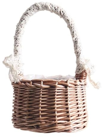 HYKJCSS Huevera Gallina Cesta De Almacenamiento Tejida, Cesta para Huevos De Gallina, Soportes para Huevos Frescos, Cestas De Recolección De Huevos para Encimera Hueveras