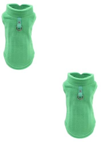 BESPORTBLE 2stücke Thicken Pet Dog Vest Winter Warm Padded Coat Für Kleine Große Hunde wasserdichte Und Winddichte Jacke Grün s Für Kaltes Wetter Und Einfache Handhabung