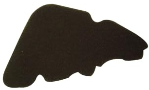 BCR HOKIO Filtro de aire compatible Derbi Sonar 50/125/150/200cc Piaggio Liberty 4T 50/125/150/200cc filtro de aire de esponja aspiración recambio para moto scooter OEM 487287 OEM 875525 OEM 8755250P