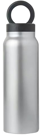 Magnetische Edelstahl-Wasserflasche, 680 ml, isolierte Sportflasche mit Handyhalterung, magnetische Sportflasche für Outdoor-Reiten und Fitnessstudio