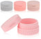 JIYIN Lot de 4 boîtes en silicone pour crème crème, 20 ml, boîte à crème de voyage, à remplir, récipient cosmétique, flacons de voyage, essentiels pour crème, lotions