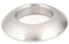 Rondella a testa svasata, M6 M8 M10 M12 M16 M20 M24 Rondella sferica conica Rondella svasata Acciaio inossidabile Concavo Convesso Cono Guarnizione(Spherical Stainless,M10 (5Pcs))
